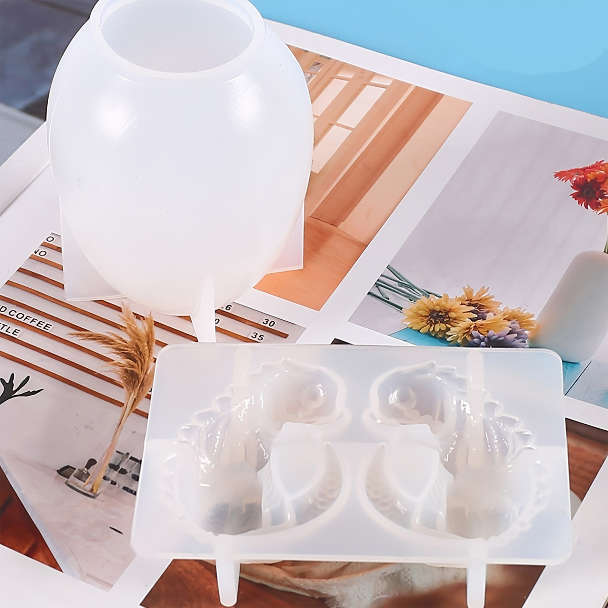 Siliconen drakenei mallen, 2-d - Resin Craft Ideas recensie en prijs